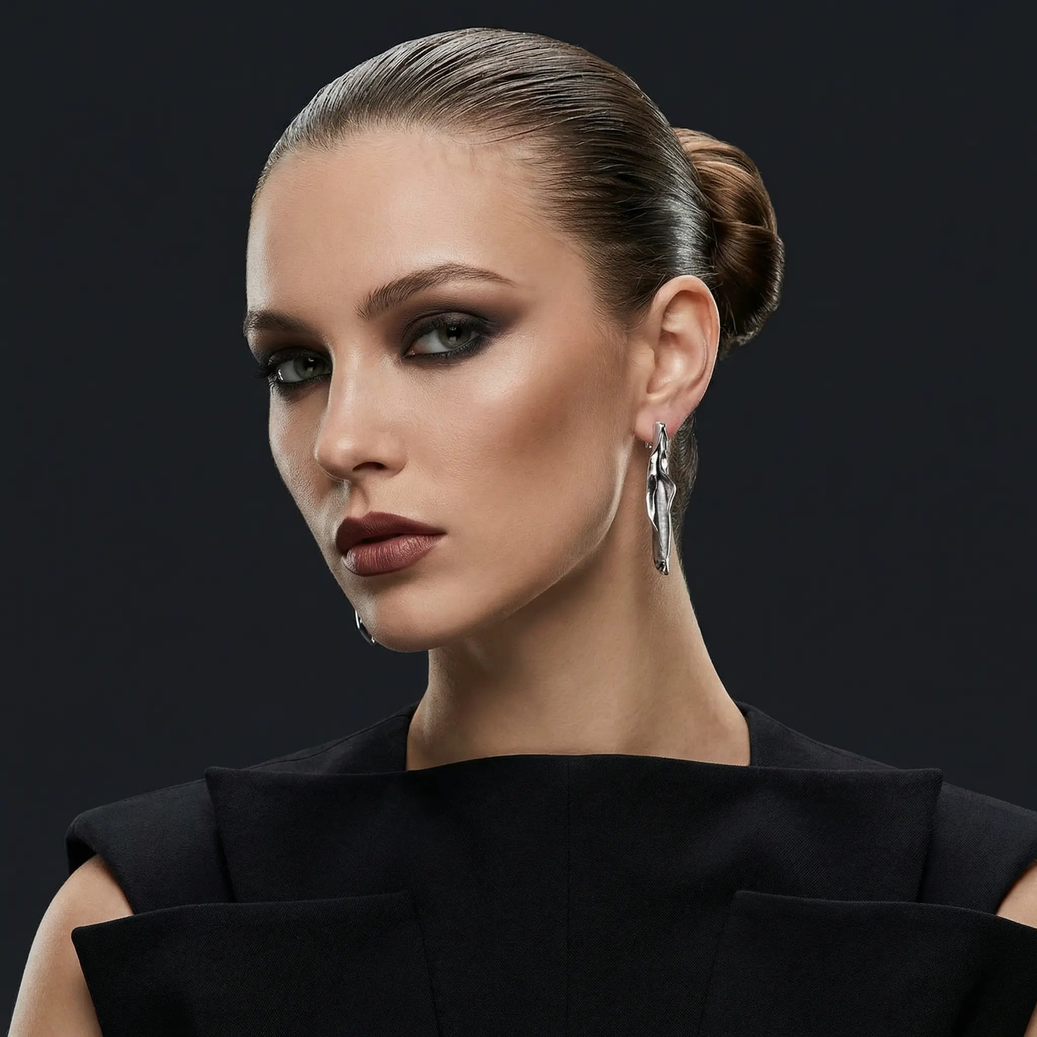 Droplets of Water Earrings - Image 2